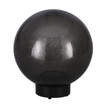 boule lumineuse Eglo Z_SOLAR LED Noir, 30 lumières