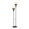 Lampadaire Eglo VALDEMORO Noir, 2 lumières