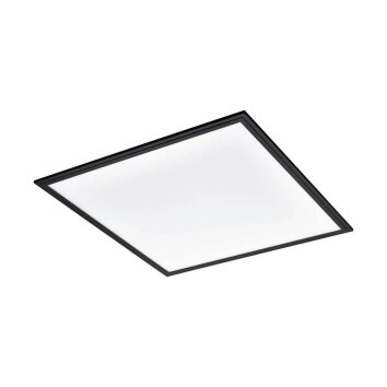 Plafonnier Eglo SALOBRENA LED Noir, 1 lumière