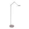 Lampadaire Steinhauer Soleil LED Acier brossé, 1 lumière