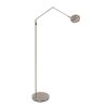 Lampadaire Steinhauer Soleil LED Acier brossé, 1 lumière