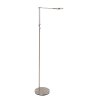 Lampadaire Steinhauer Soleil LED Acier brossé, 1 lumière