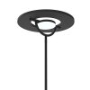 Lampadaire à vasque Steinhauer Soleil LED Noir, 2 lumières