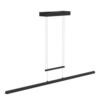 Suspension Steinhauer Profilo LED Noir, 1 lumière