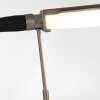 Lampe de table Steinhauer Turound LED Acier brossé, 1 lumière