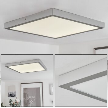 Plafonnier  Finsrud LED Argenté, 1 lumière