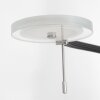 Lampadaire Steinhauer Turound LED Acier brossé, 1 lumière