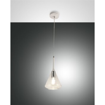 Suspension Fabas Luce Tris Blanc, 1 lumière