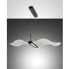 Suspension Fabas Luce Fenice LED Noir, 1 lumière