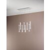 Suspension Fabas Luce Prado LED Blanc, 8 lumières