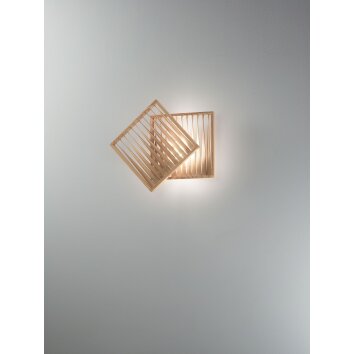 Applique murale Fabas Luce Loft LED Blanc, 1 lumière