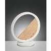 Lampe de table Fabas Luce Pierre LED Écru, Blanc, 1 lumière