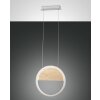 Suspension Fabas Luce Pierre LED Écru, Blanc, 1 lumière