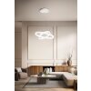 Suspension Fabas Luce Palau LED Blanc, 2 lumières