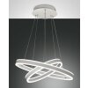 Suspension Fabas Luce Palau LED Blanc, 2 lumières