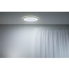 Plafonnier Philips WiZ SuperSlim LED Noir, Blanc, 1 lumière