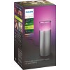 Borne lumineuse Philips Hue Calla LED Aluminium, 1 lumière, Changeur de couleurs