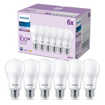 Philips Classic 6er Set LED E27 13 Watt 4000 Kelvin 1521 Lumen