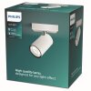 Plafonnier Philips myLiving Kosipo Blanc, 1 lumière