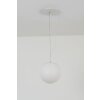 Suspension Holländer MOON Blanc, 1 lumière