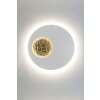 Applique murale Holländer LUNA LED Or, Blanc, 2 lumières