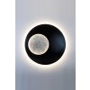 Applique murale Holländer LUNA LED Brun, Noir, Argenté, 2 lumières