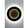 Applique murale Holländer LUNA LED Brun, Or, Noir, 2 lumières