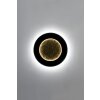 Applique murale Holländer LUNA LED Brun, Or, Noir, 2 lumières