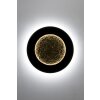 Applique murale Holländer LUNA LED Brun, Or, Noir, 2 lumières