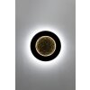 Applique murale Holländer LUNA LED Brun, Or, Noir, 2 lumières