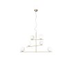 Suspension Trio Pure Laiton, 6 lumières