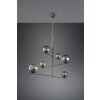 Suspension Trio Pure Anthracite, 6 lumières