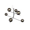 Suspension Trio Pure Anthracite, 6 lumières