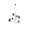 Suspension Trio Pure Anthracite, 6 lumières