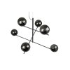 Suspension Trio Pure Anthracite, 6 lumières