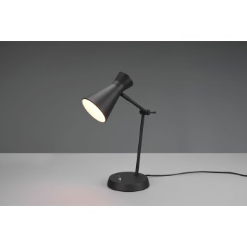 Lampe de table Reality Enzo Noir, 1 lumière