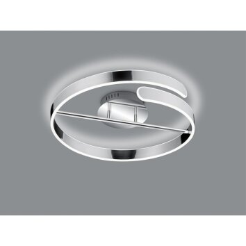 Plafonnier Reality Parma LED Chrome, 1 lumière