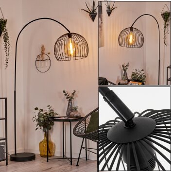 Lampadaire  Espairo Noir, 1 lumière