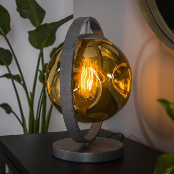 Lampe de table  Stellar Anthracite, 1 lumière