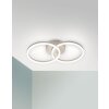 Plafonnier Fabas Luce Giotto LED Blanc, 1 lumière