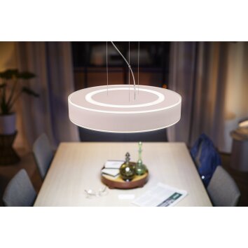 Suspension Philips Hue Enrave LED Blanc, 1 lumière, Télécommandes