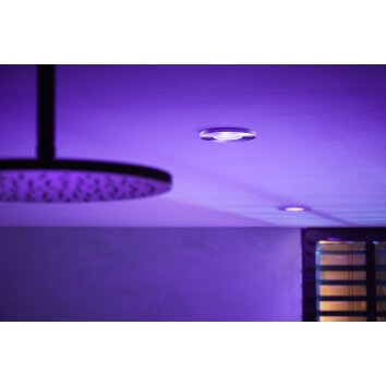 Spot encastrable Philips Hue Xamento LED Chrome, 1 lumière