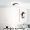 Plafonnier Brilliant Eunomia LED Noir, Blanc, 1 lumière