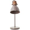 Lampe de table Brilliant Erena Gris, 1 lumière