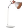 Lampe de table Brilliant Erena Gris, 1 lumière