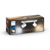 Plafonnier Philips Hue Runner LED Blanc, 2 lumières, Télécommandes