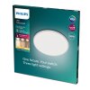 Plafonnier Philips Superslim CL550 LED Blanc, 1 lumière