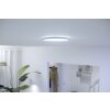 Plafonnier Philips WiZ Super Slim LED Blanc, 1 lumière