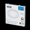 Plafonnier Philips WiZ Super Slim LED Blanc, 1 lumière