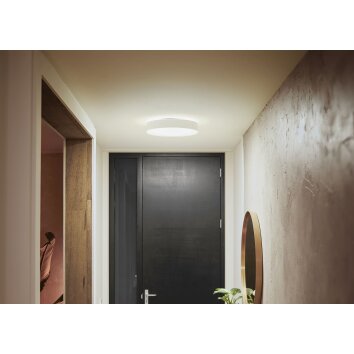 Plafonnier Philips Hue Enrave LED Blanc, 1 lumière, Télécommandes